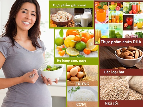 Cần tăng cường dinh dưỡng để thai phát triển tốt, đạt cân nặng chuẩn